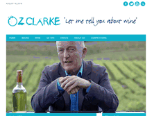 Tablet Screenshot of ozclarke.com